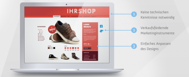 Webshoph Template von ePages