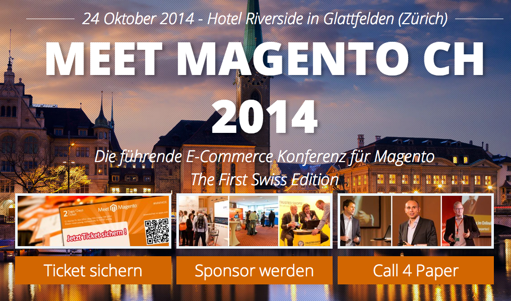 Meet Magento Schweiz Oktober 2014