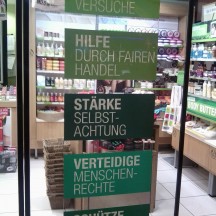 FairTrade auf dem Bahnhof