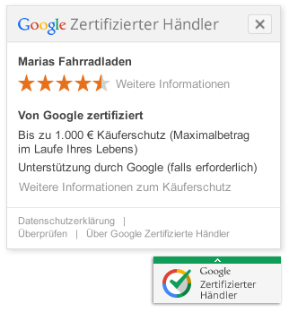 Google Zertifizierte Händler Badges