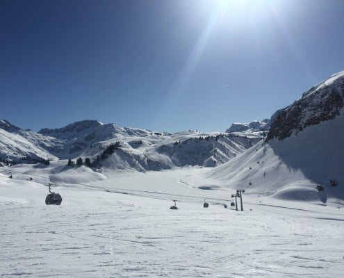 Überfahrt von Lech nach Schröcken