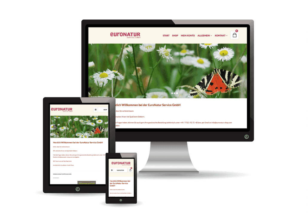 WordPress/WooCommerce Agentur Referenz Euronatur