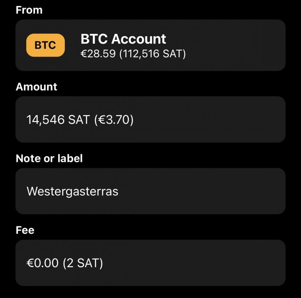 Bitcoin Lightning Transaction Blink Wallet