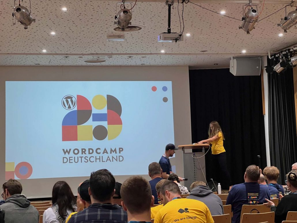WordCamp Deutschland 2023 Track 1