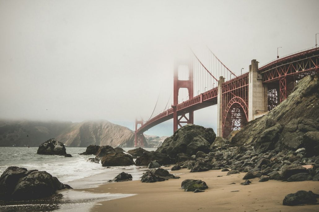 Golden Gate Brücke in San Francisco