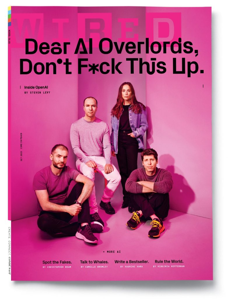 WIRED October 2023 Issue OpenAI