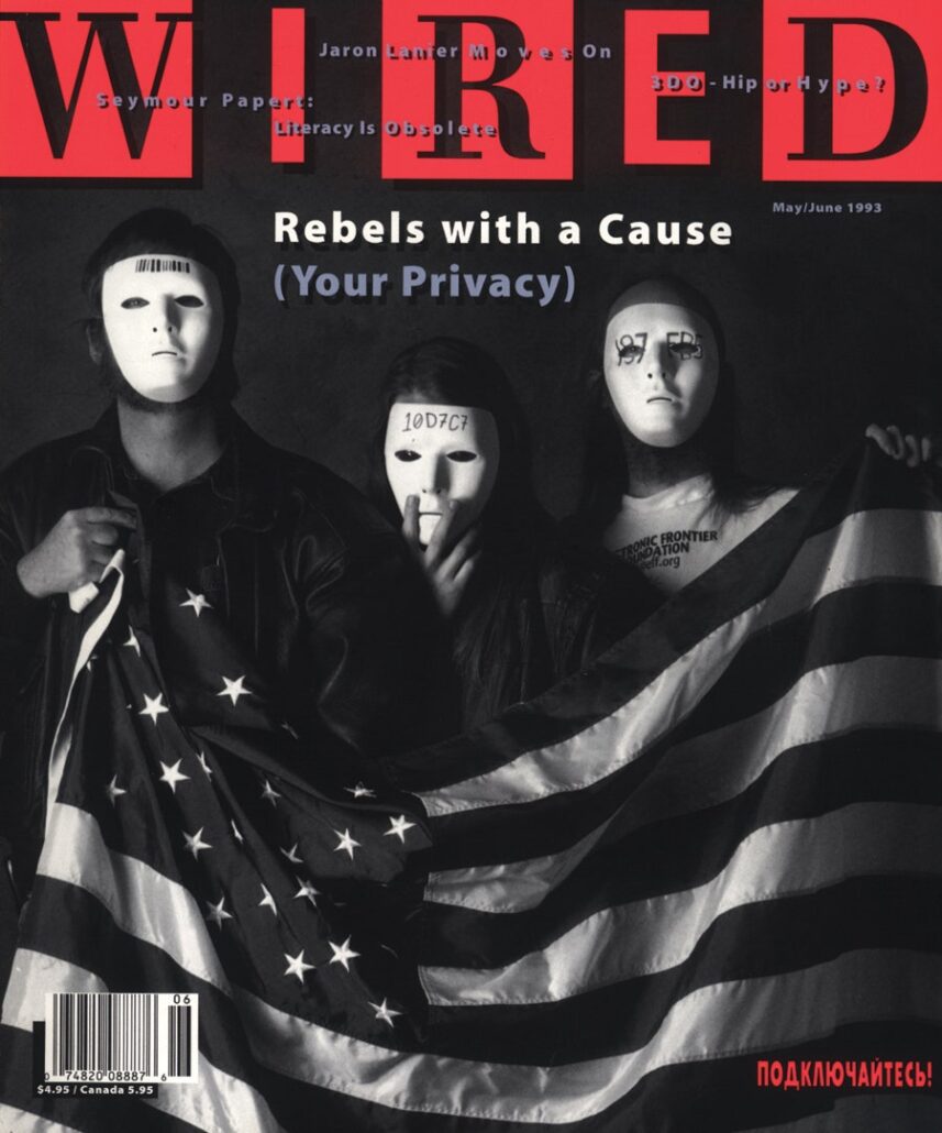WIRED Magazine Cover May-June Issue 1993