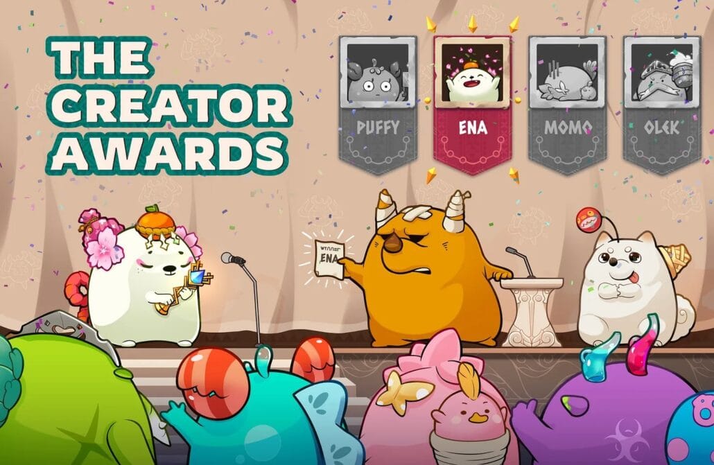 Axie Infinity Creator Awards