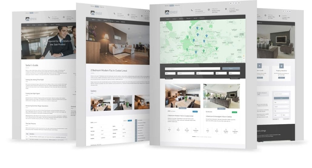 WPCasa Immobilien Website Beispiel