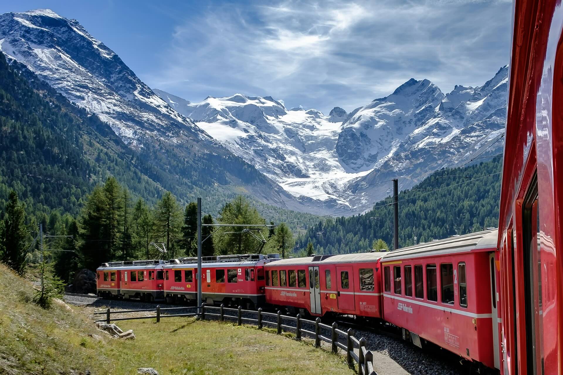 Bernina-Express Pontresina