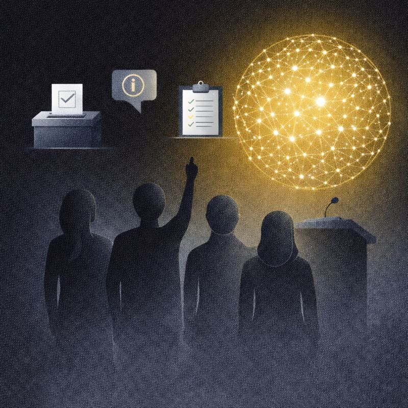 Demokratische Kontrolle vor der Skalierung