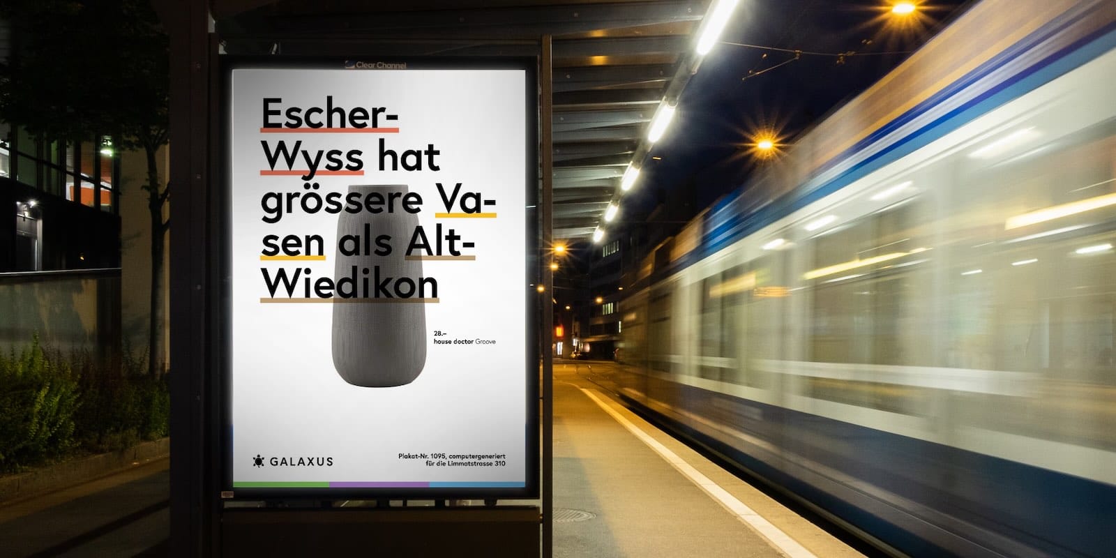 Galaxus Werbung Escher Wyss