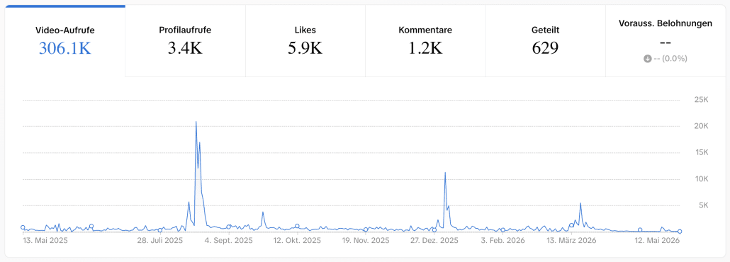 Top Beiträge TikTok Personal Branding