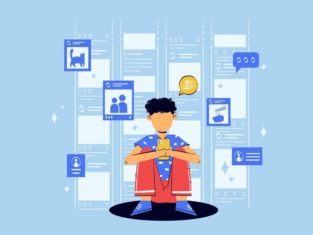 Social Media Illustration