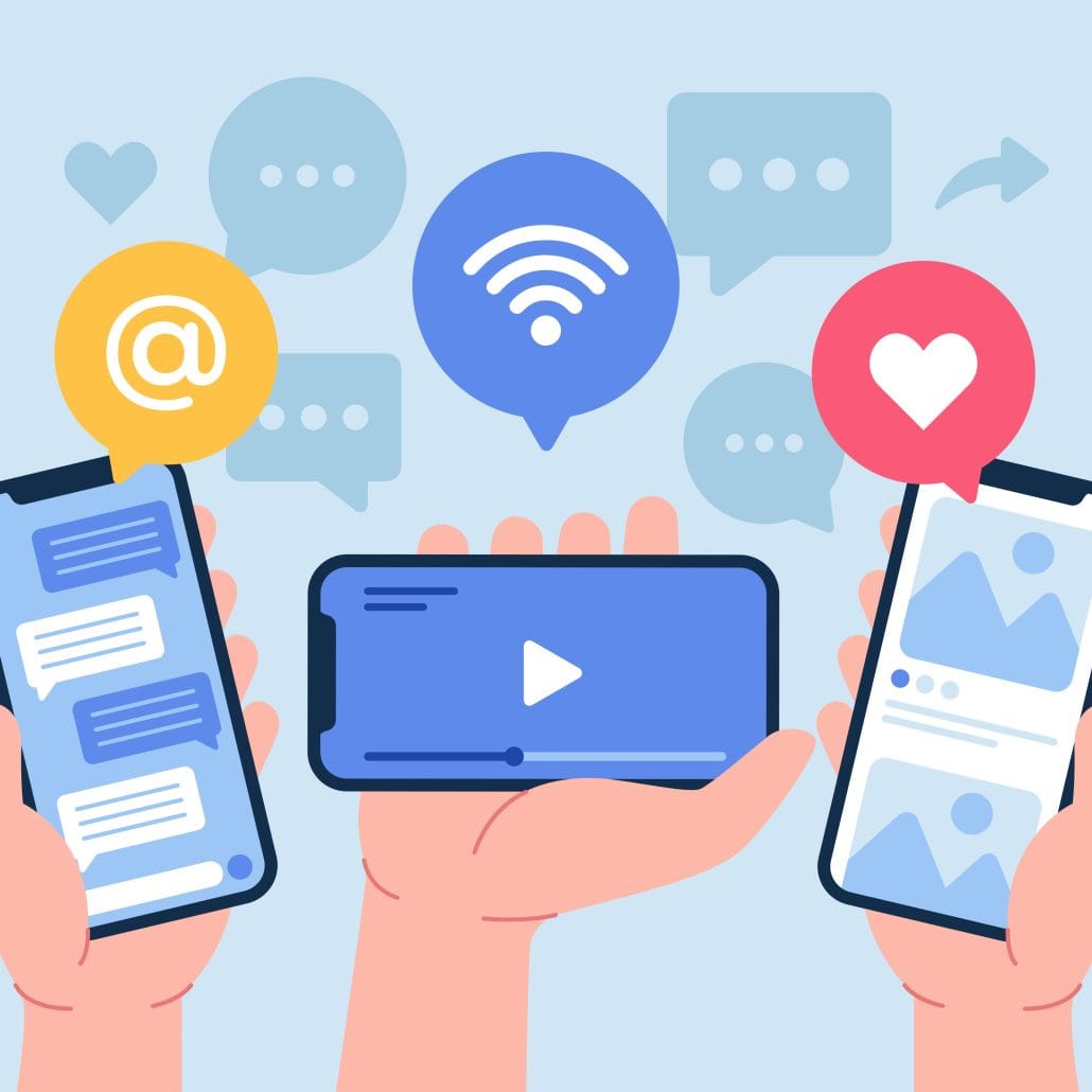Social Media Illustration